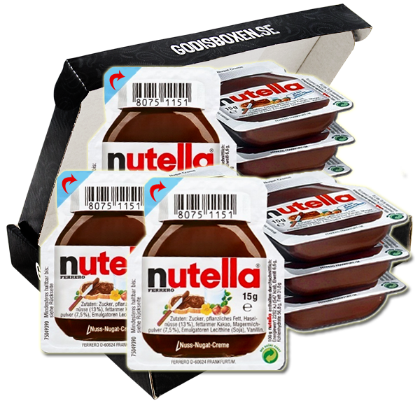 Presentbox med nutella