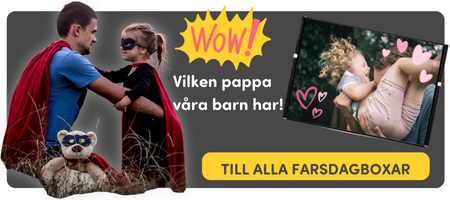 En present till mannen för att han är bästa pappan