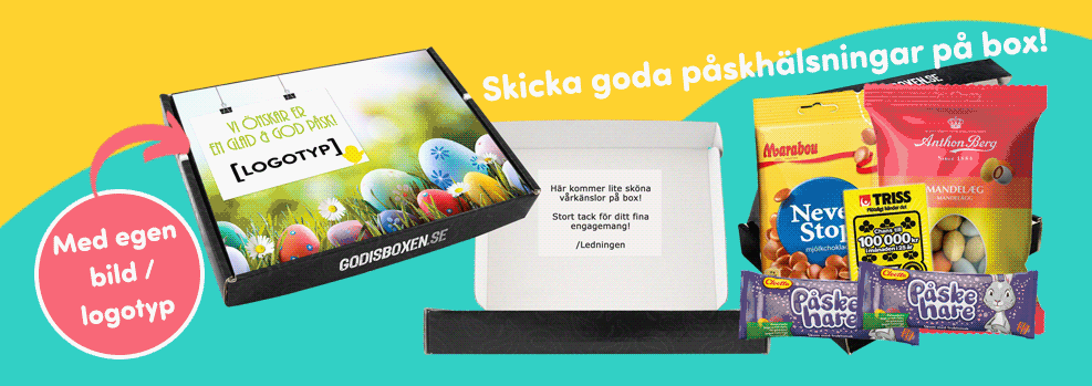 Påskägg till medarbetare eller kunder